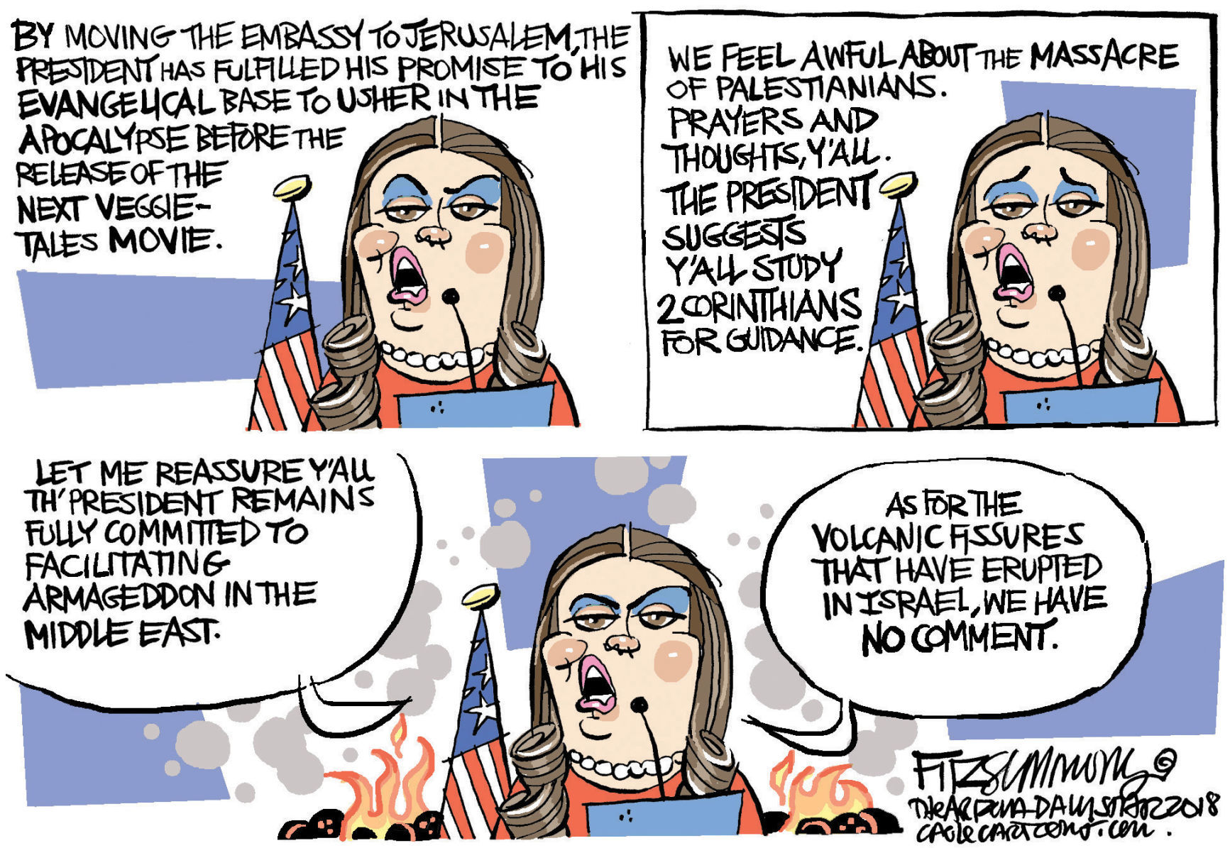 Daily Fitz Cartoon: Embassy